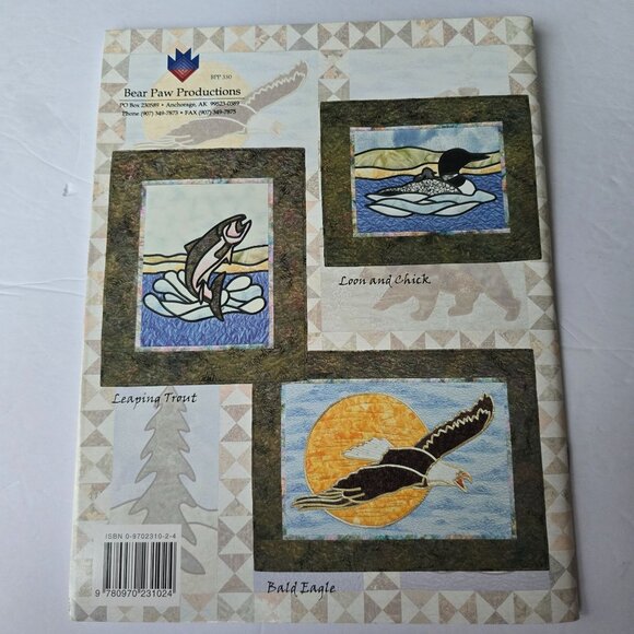 Northwoods Retreat Quilt Pattern Book By Brenda Henning Bear Paw Productions 200 - Picture 13 of 14